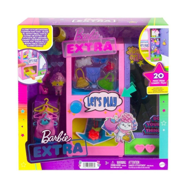 Barbie Extra Style Selector Vending Machine Lekset - Barbie