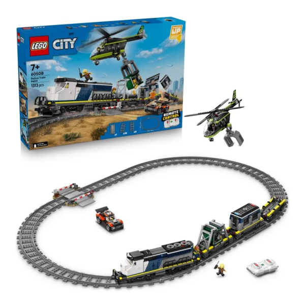 LEGO City 60508 Polis Tågrån