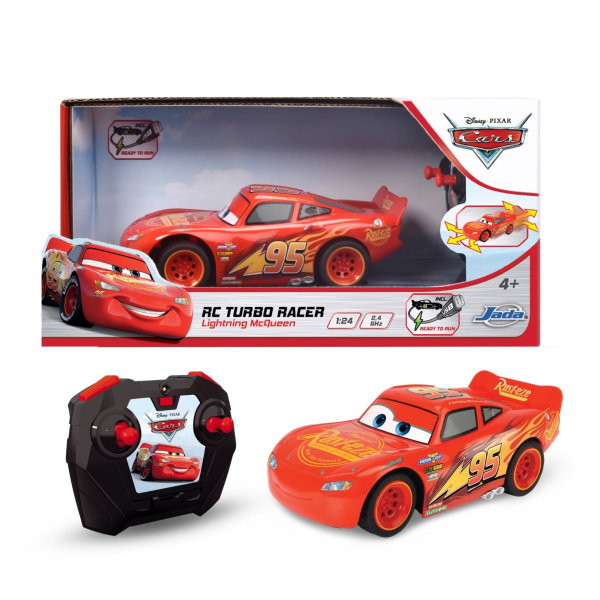 Radiostyrd Blixten McQueen - RC Turbo Racer - Disney Cars