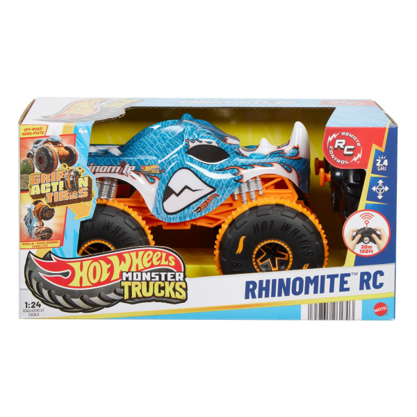 Rhinomite RC - Hot Wheels Monster Trucks - 20 cm