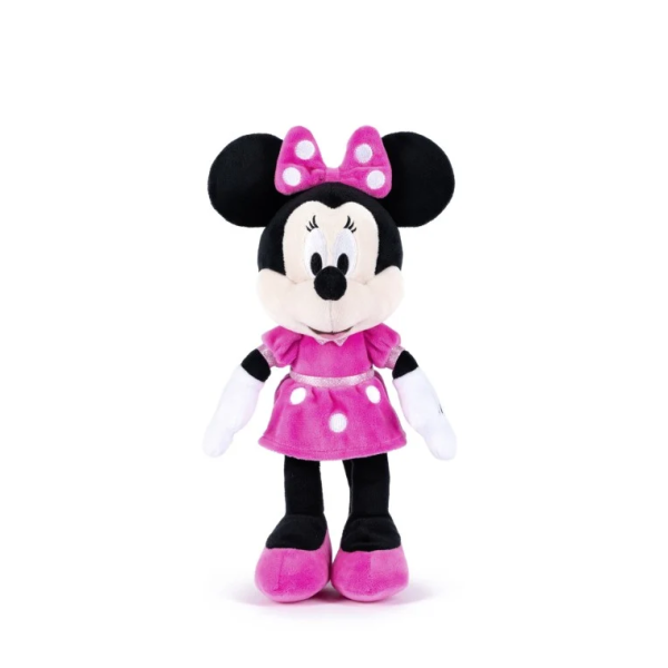 Disney Mimmi Pigg Gosedjur med rosa klänning 43 cm
