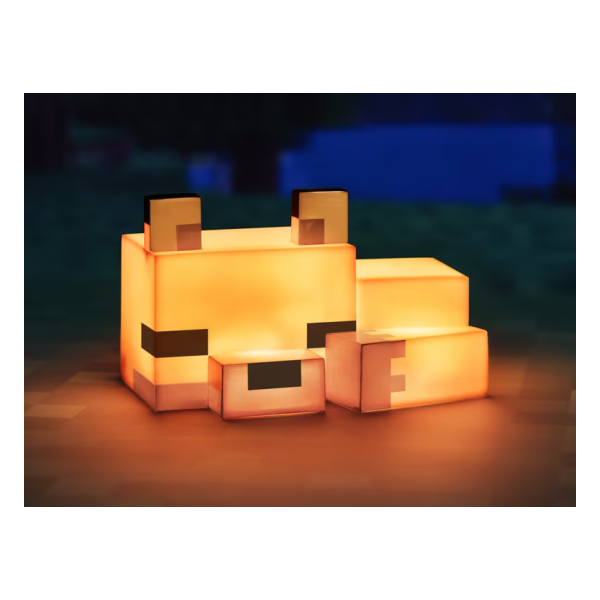 Minecraft Fox Lampa