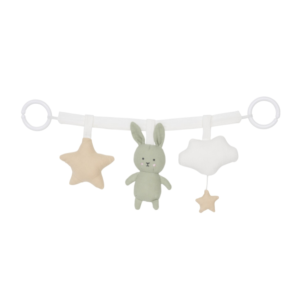 Jabadabado Barnvagnshänge Bunny (Grön)