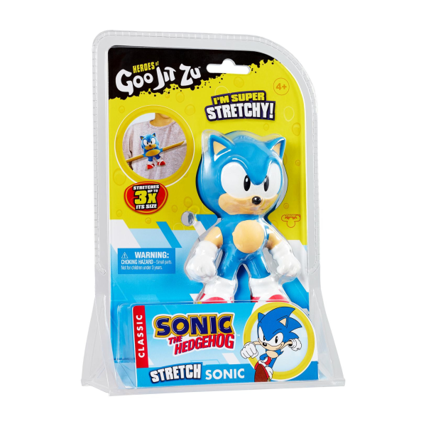 Goo Jit Zu Sonic the Hedgehog Stretch Sonic Hero Pack - Goo Jit Zu
