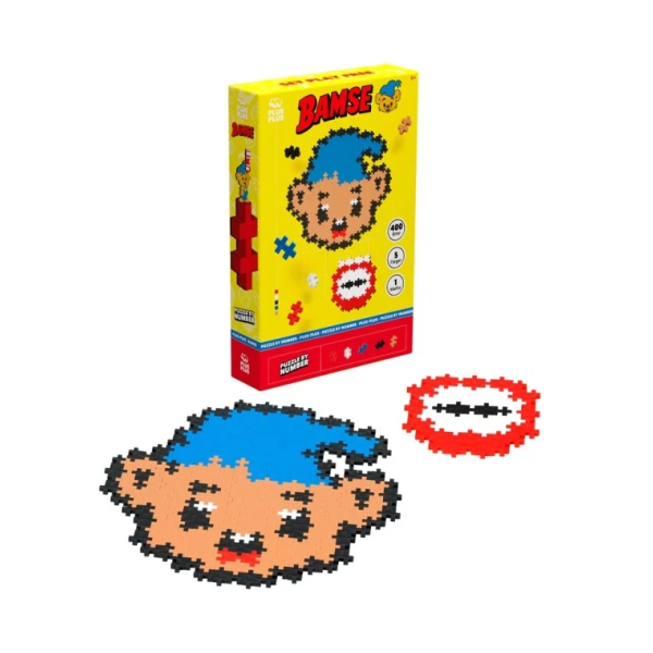Plus-Plus Bamse & Dunderhonung 400-bitar