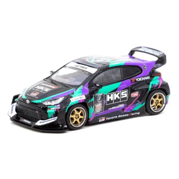 HKS Racing Performer GR Yaris - HOBBY64 - Tarmac - 1:64