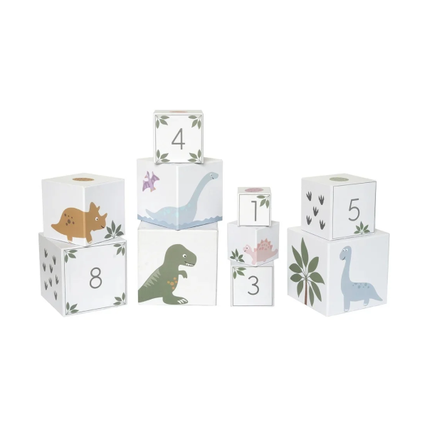 Jabadabado Stapelkuber Dino 1-10