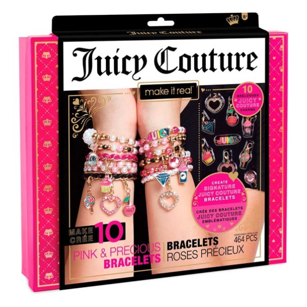 Make It Real Juicy Couture Pink and Precious Bracelets