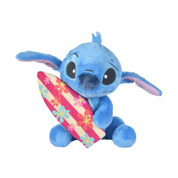 Disney Stitch med Surfbräda (25 cm)