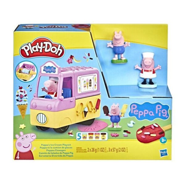 Play Doh Greta Gris Peppas Ice Cream Lekset - Play-Doh