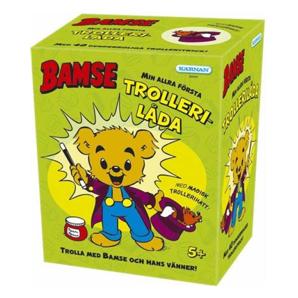 Bamse Trollerilåda med hatt
