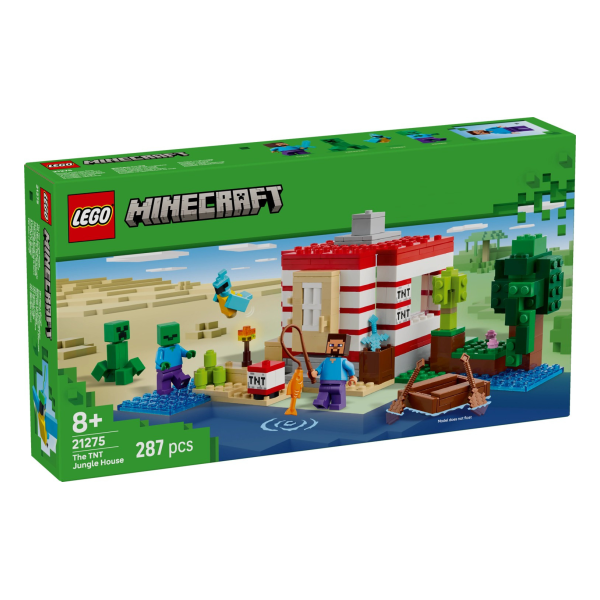 LEGO® Minecraft Dynamithuset i djungeln 21275 - LEGO