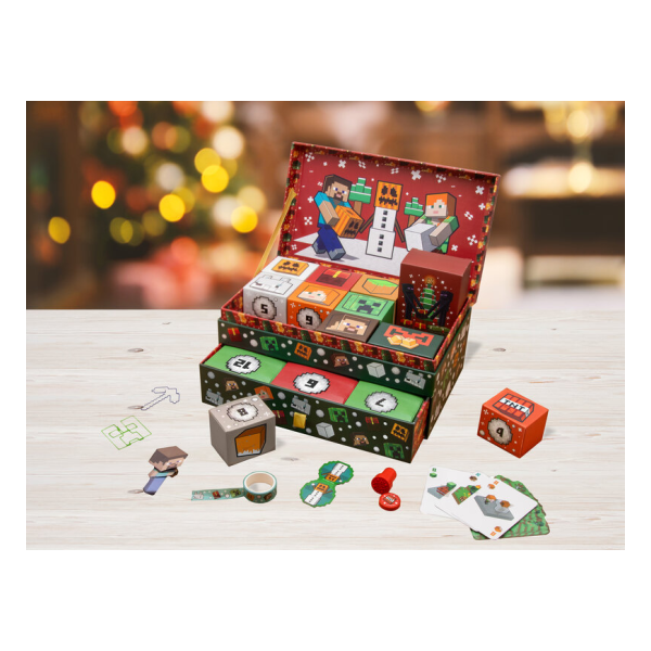 Minecraft Adventskalender Samlarbox
