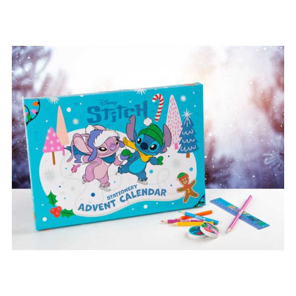 Stitch Adventskalender Skrivtillbehör
