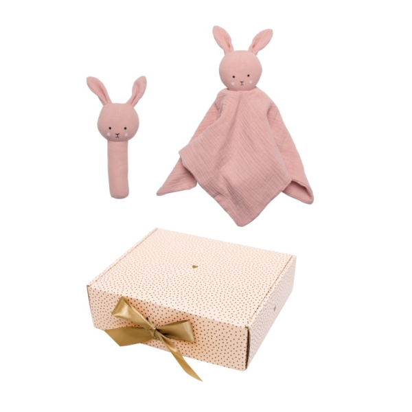 Jabadabado Babypresent Bunny Skallra (Rosa)