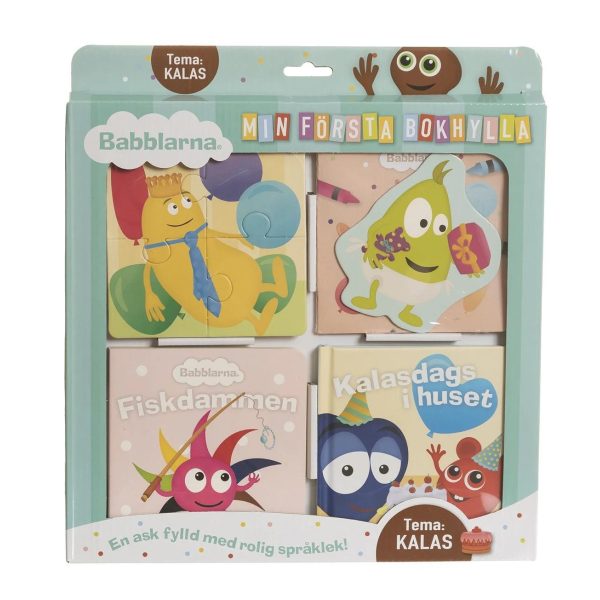 Babblarna Min första bokhylla Kalas - Babblarna