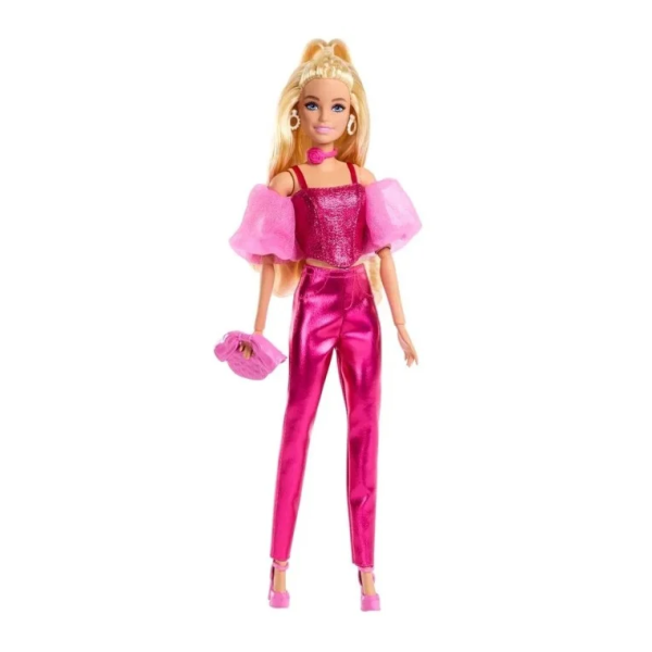 Barbie Deluxe Style Pink Corset Blond Docka