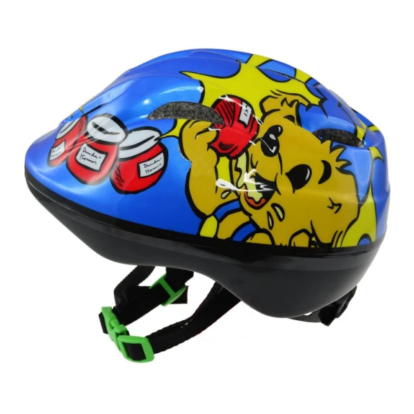 Nordic Hoj Bamse Cykelhjälm (Blå)